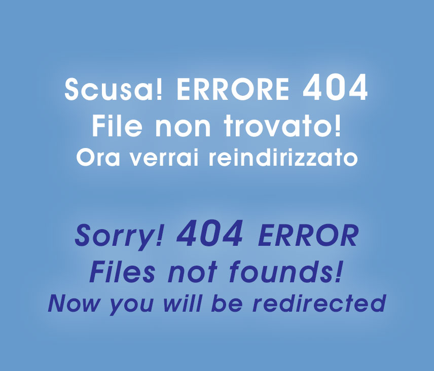 Sorry ! - Error 404
